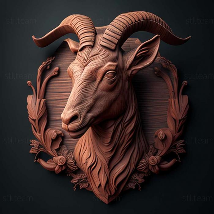 3D model goat (STL)